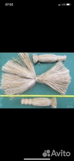 Натуральное экологически чистое расчесанное лыко