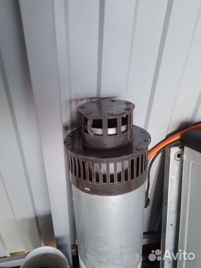 Воздухонагреватель газовый, с камерой сгорания