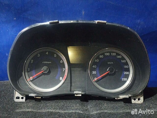 Приборная панель Hyundai Solaris солярис механика