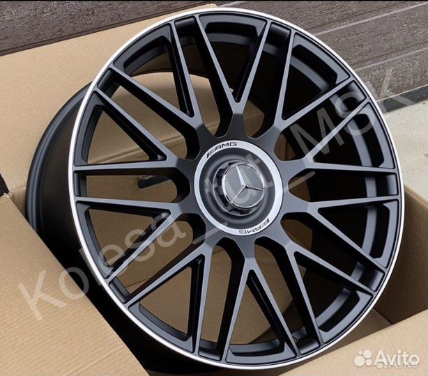 Диски Mercedes AMG R19 5/112 Matt Black