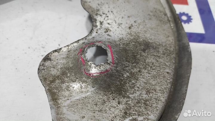 Пыльник тормозного диска задний левый Audi A6 8K0615611A. Дефект