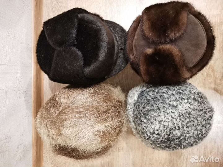 Зимняя мужская б/у шапка