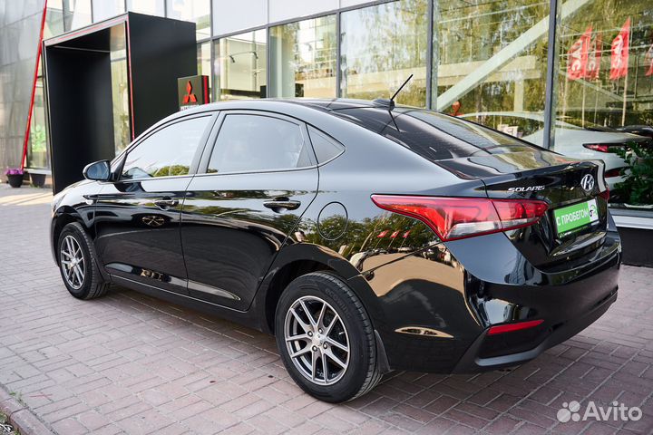 Hyundai Solaris 1.6 МТ, 2018, 96 000 км