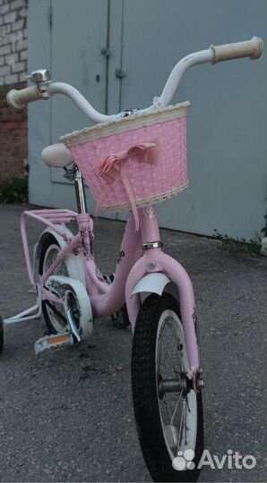 Детский велосипед для девочки 3-5 лет
