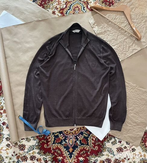 Gran Sasso шерстяной джемпер на молнии оригинал