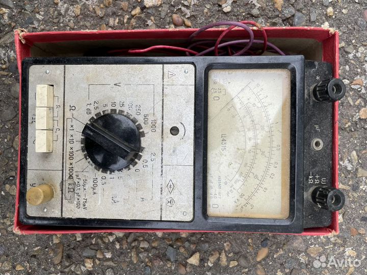 Измерительный электроприбор ц4317м времен СССР