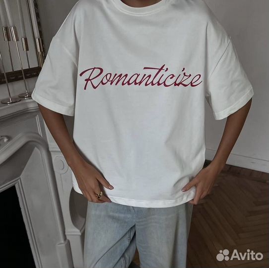 Футболка оверсайз женская