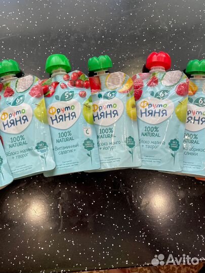 Детское пюре фрутоняня