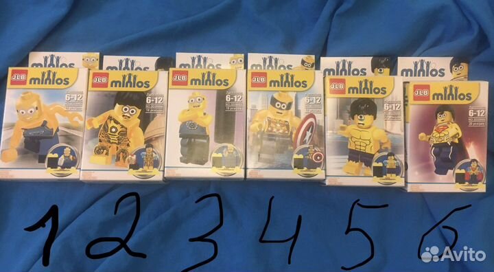 Миньоны фигурки JLB minions
