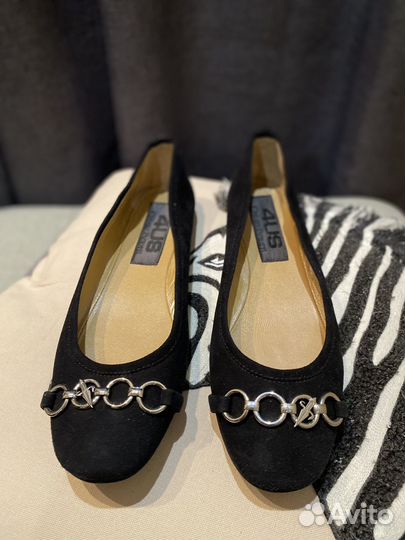 Балетки Cesare Paciotti Оригинал Новые замша 40