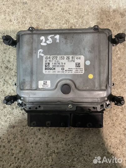 Блок управления двигателем M272. A2721532691