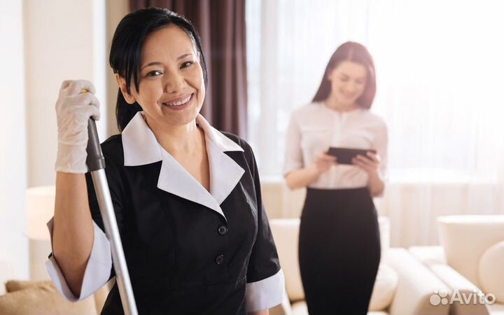 Старшая горничная/ супервайзер (возможно проживани