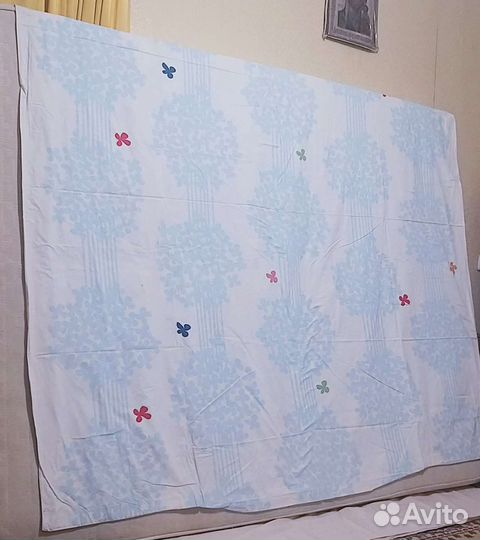 Пододеяльник IKEA икеа 195см на 190см