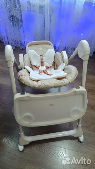 Стульчик для кормления happy baby