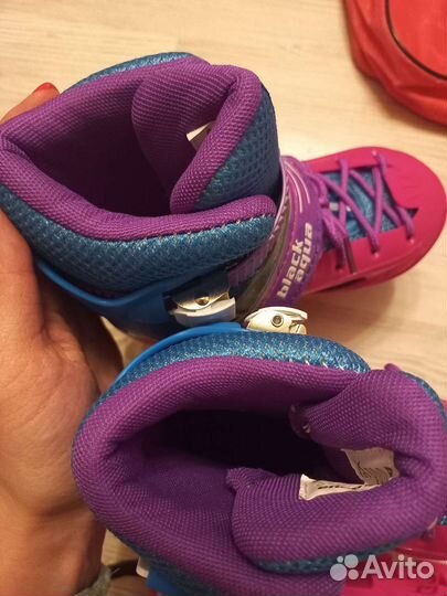 Коньки фигурные и роликовые раздвижные 26р-29р