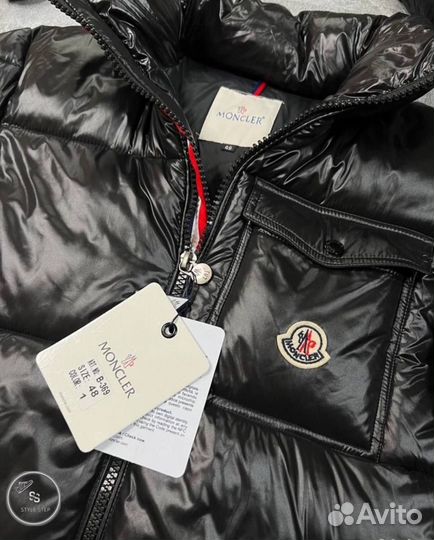 Moncler maya Глянцевый премиум