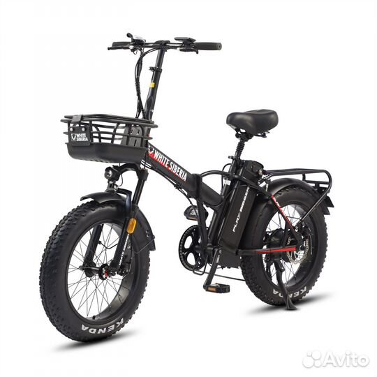Электровелосипед white siberia slav PRO 1000W