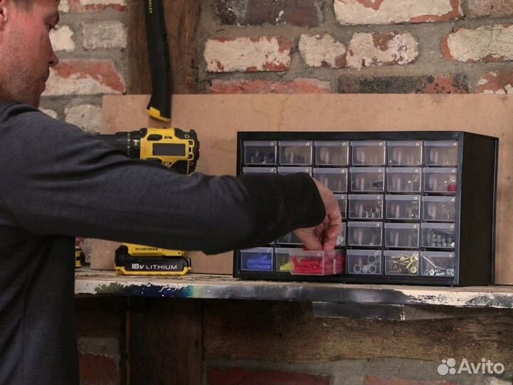 Американский органайзер Стенли для Лего деталек