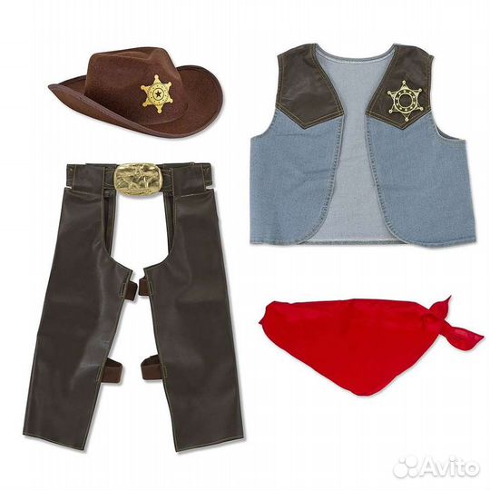 Костюм шерифа melissa&doug