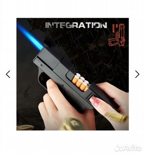 Зажигалка портсигар