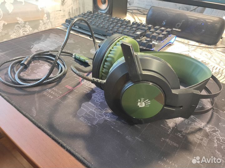 Гарнитура игровая A4tech Bloody J450