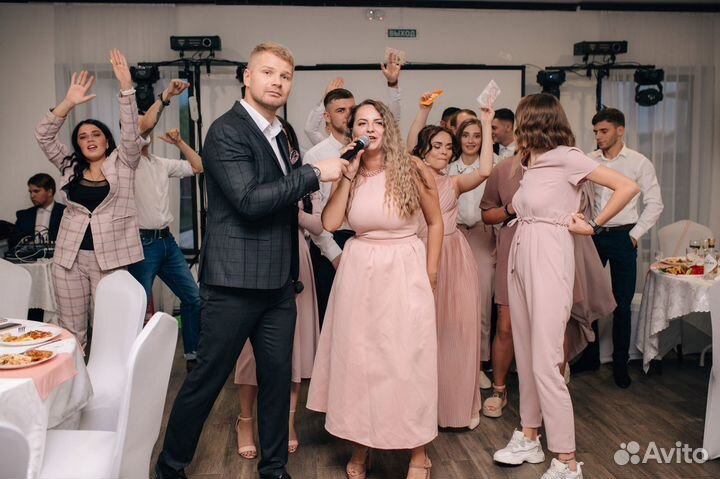 Ведущий на свадьбу + диджей (тамада )