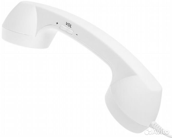 Ретро трубка для смартфона gsmin Retro (Белый)