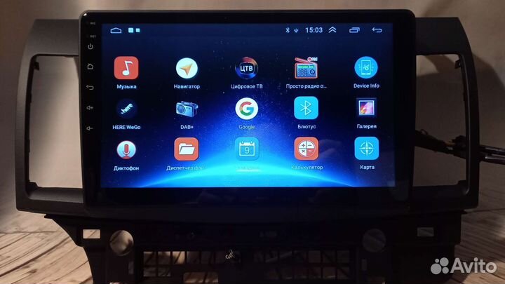Магнитола Mitsubishi Lancer 10 Android 2/32 Гб