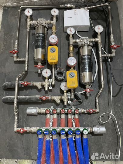 Сантехник.Отопление,водоснабжение,тёплый пол