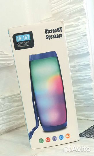 Блютуз колонка