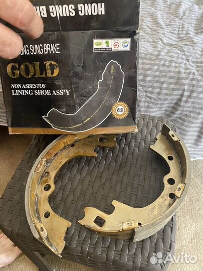 Тормозные накладки hyundai porter 2