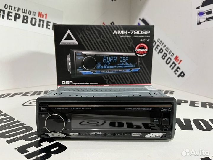 Процессорная Автомагнитола Aura AMH-79DSP