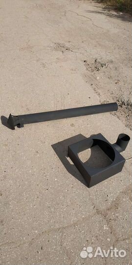 Печь-подставка с трубой на мангал