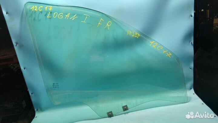Стекло переднее правое для Renault Logan 1