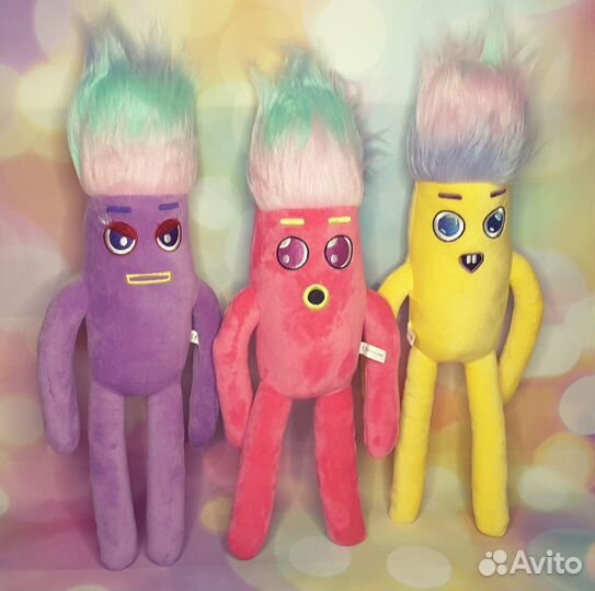 Мягкие игрушки мультяшные Сосисоны