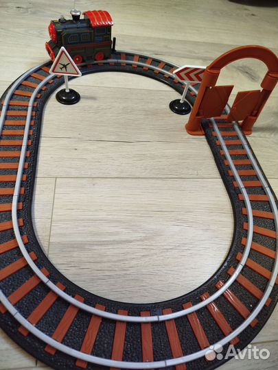 Паровоз и железная дорога