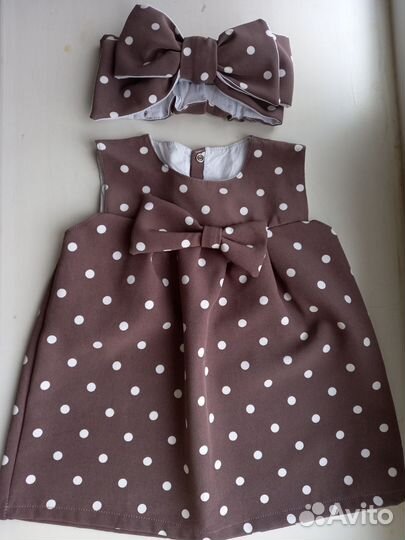 Платье для девочки 80