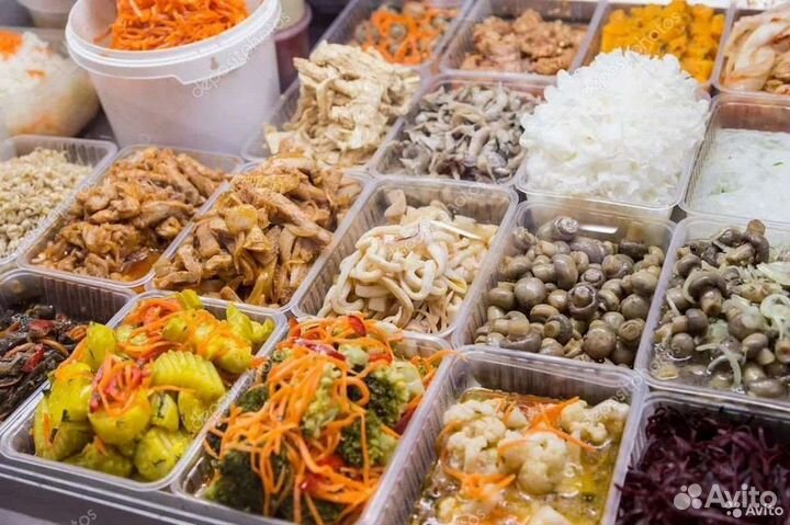 Корейские салаты и соленья