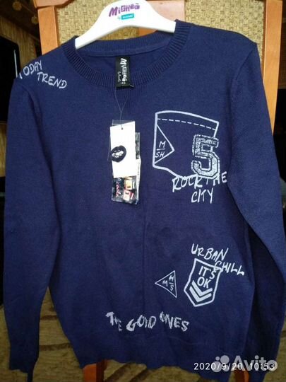 Новые джемпера, джинсы, шорты, р.134-140/Acoola,B