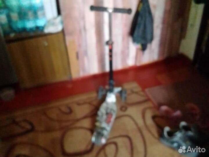 Самокат детский трехколесный складной