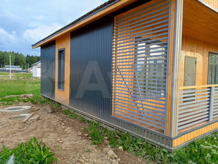 Дом 90 м² на участке 6,5 сот.