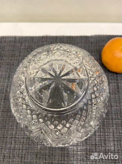 Салатник хрустальный СССР