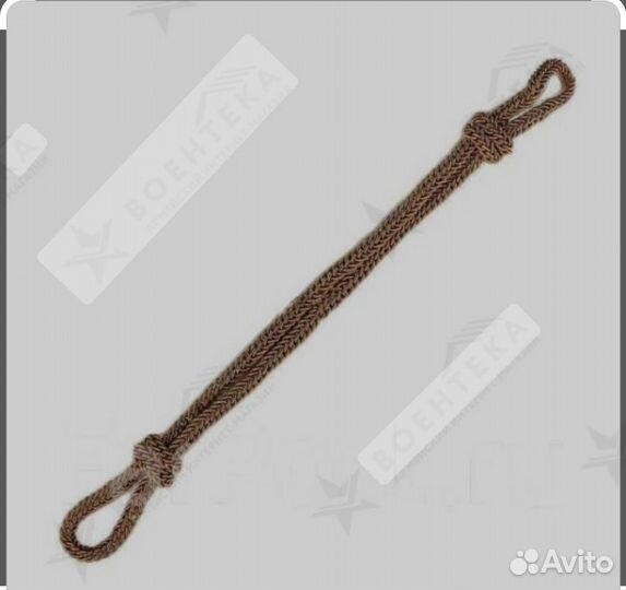 Шнур филигран витой на фуражку