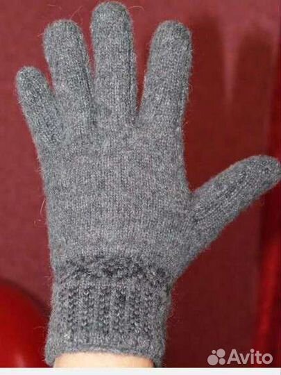 Перчатки варежки шерстяные и козьи