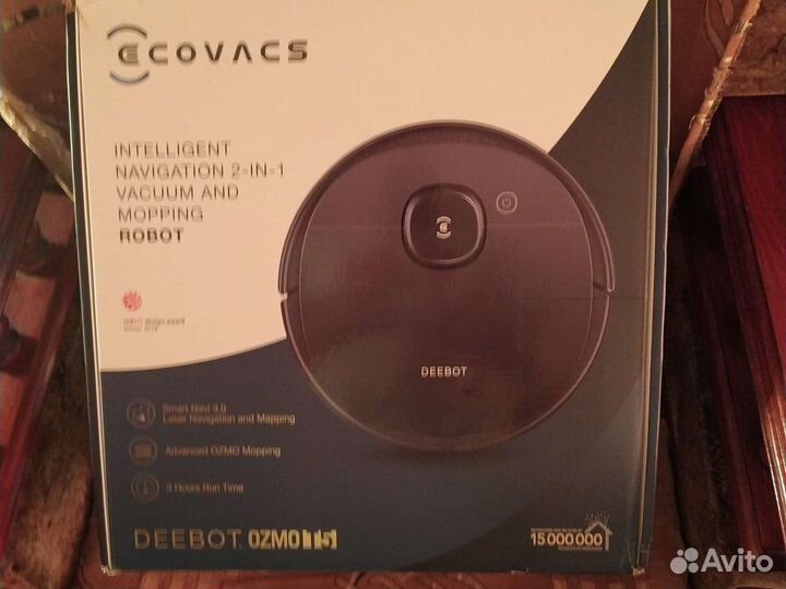 Робот пылесос ecovacs deebot ozmo t5