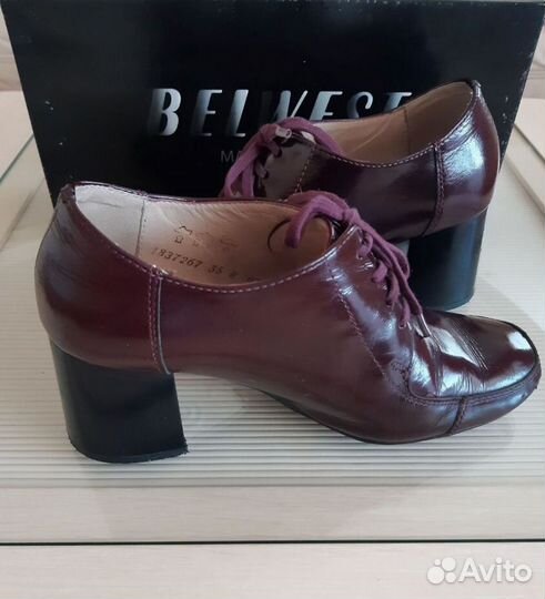 Туфли и ботильоны женские р 35 Белвест натур.кожа