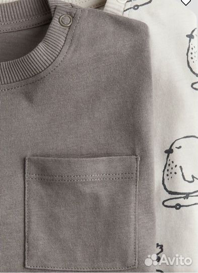 Набор лонгсливов H&M