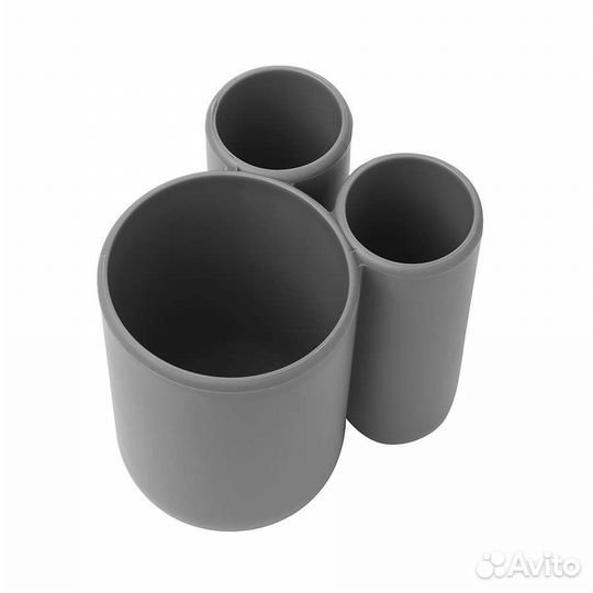 Стакан для зубных щеток Umbra Touch, серый