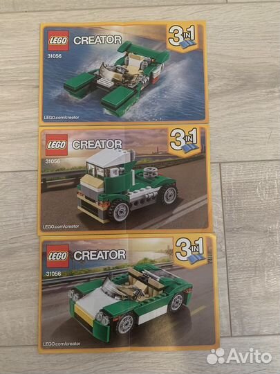 Lego Creator 31056 «Зеленый кабриолет»