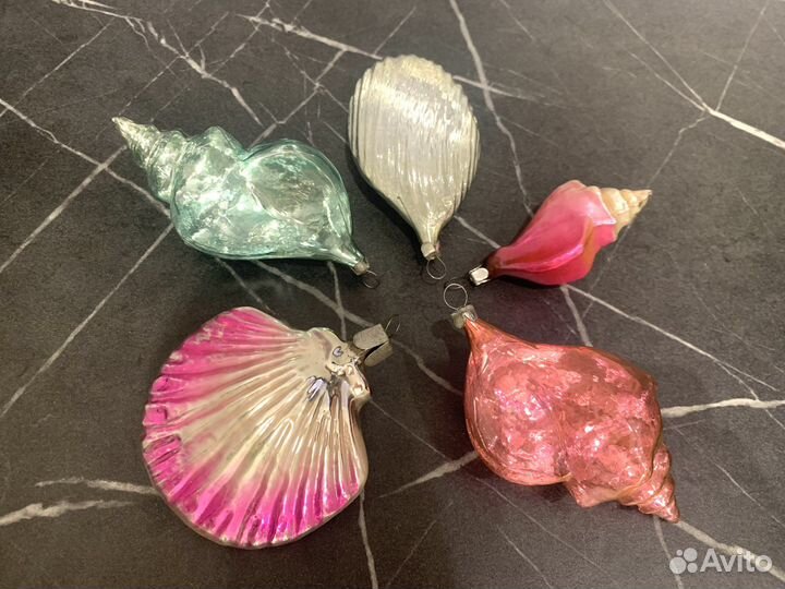 Елочные игрушки совецкие СССР старые